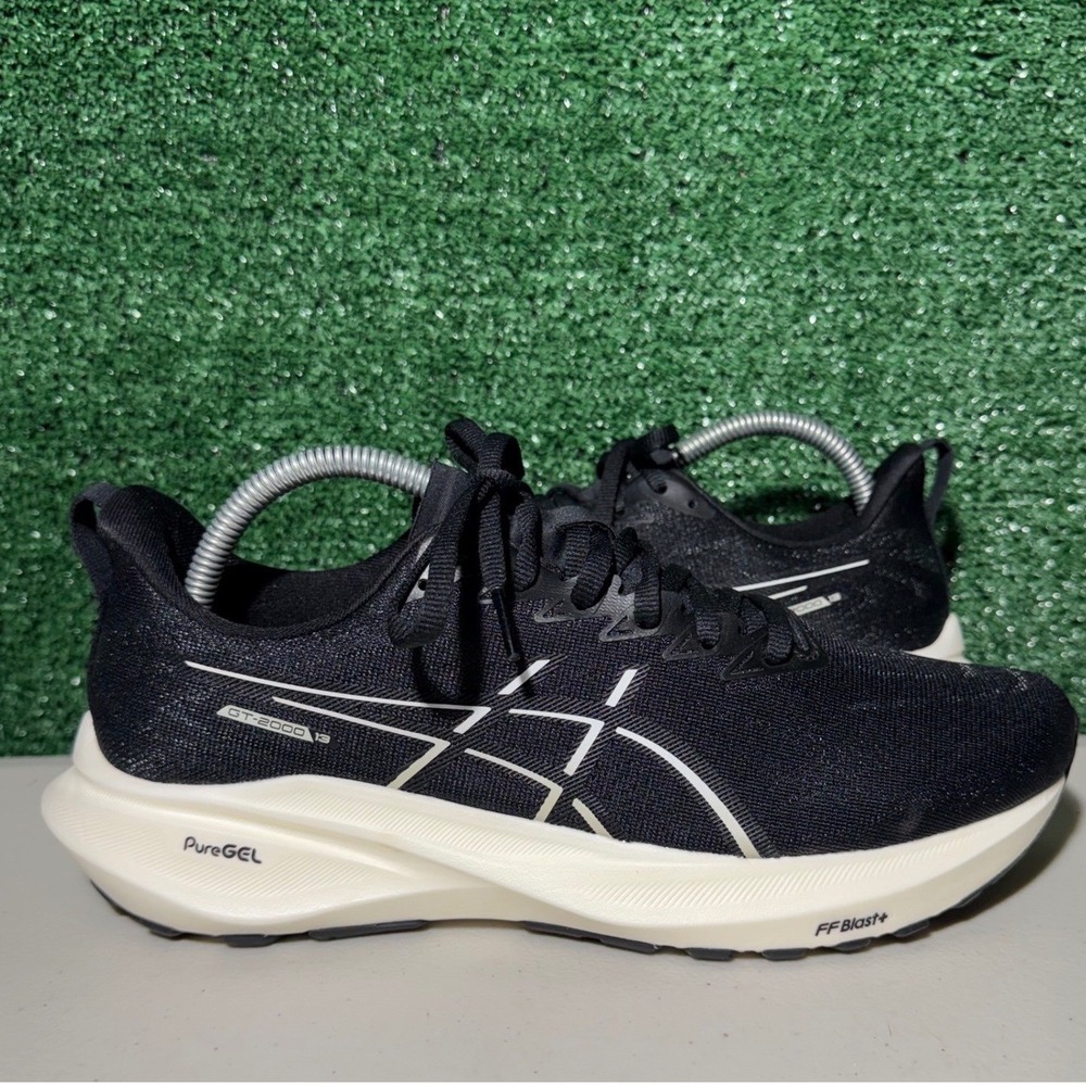 ASICS GT-2000 13 Black White Running Shoes Womens Size 9 1012B666 Sneakers New